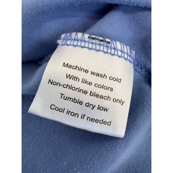 Peter Millar Men's Size XXL Blue Polo Shirt Cotton/Spandex *Discoloration* - Picture 12 of 12